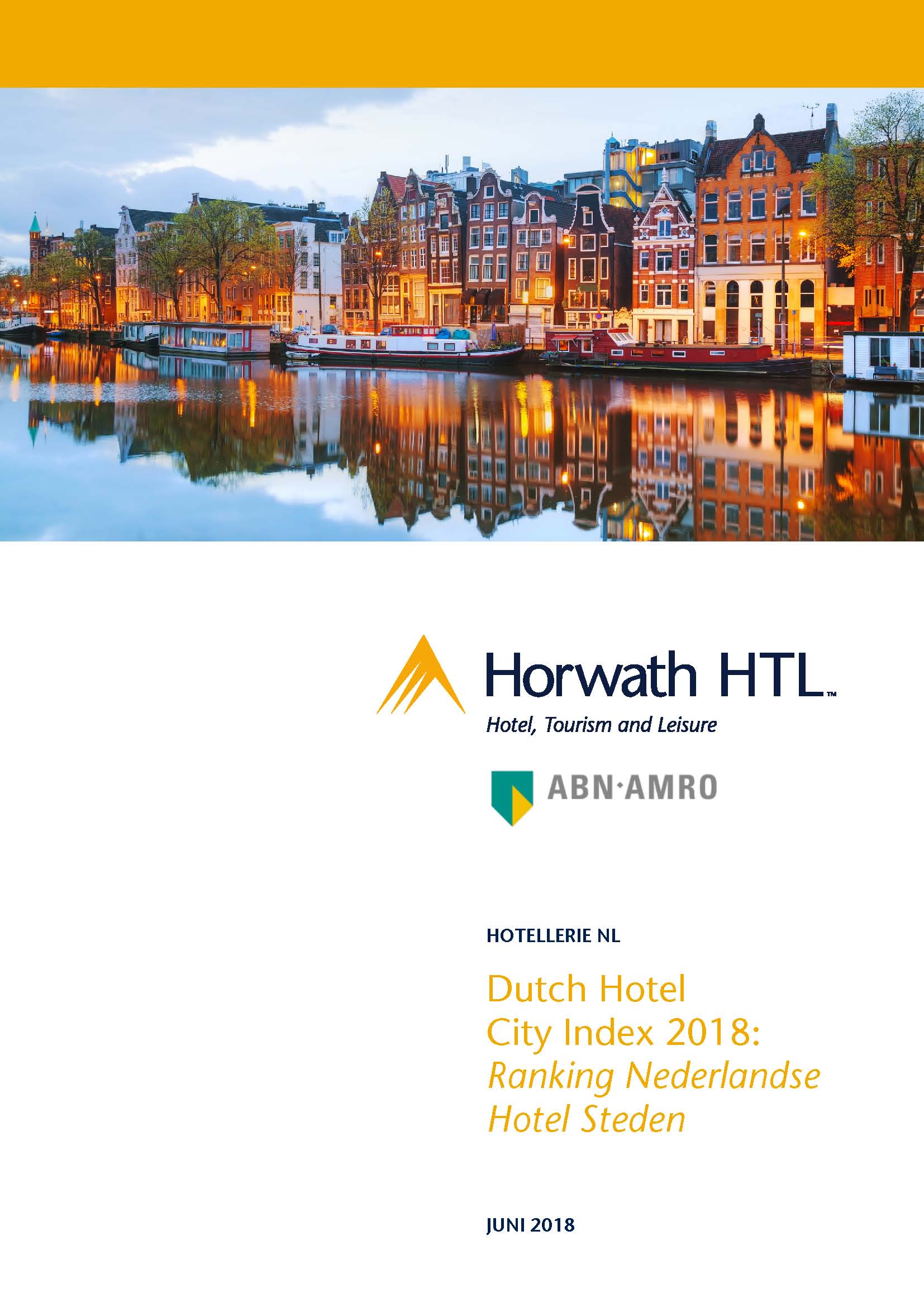 Rapport: Dutch Hotel City Index 2018