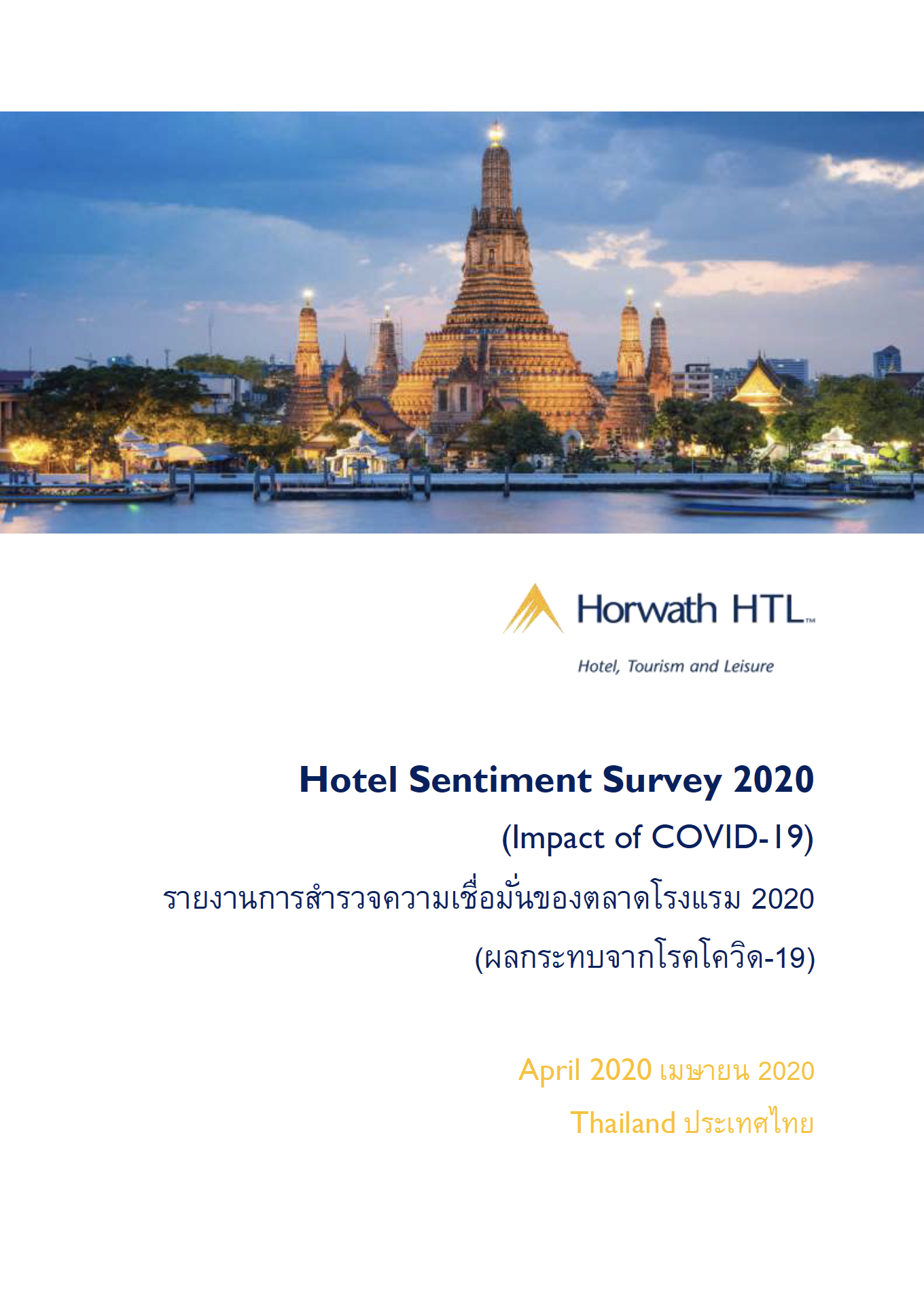 THAILAND Hotel Sentiment Survey