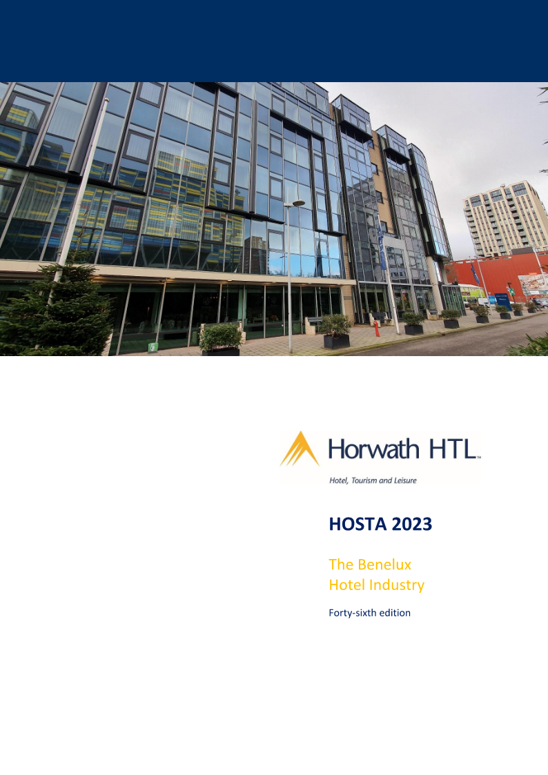 Rapport: HOSTA 2023 – The Benelux Hotel Statistics